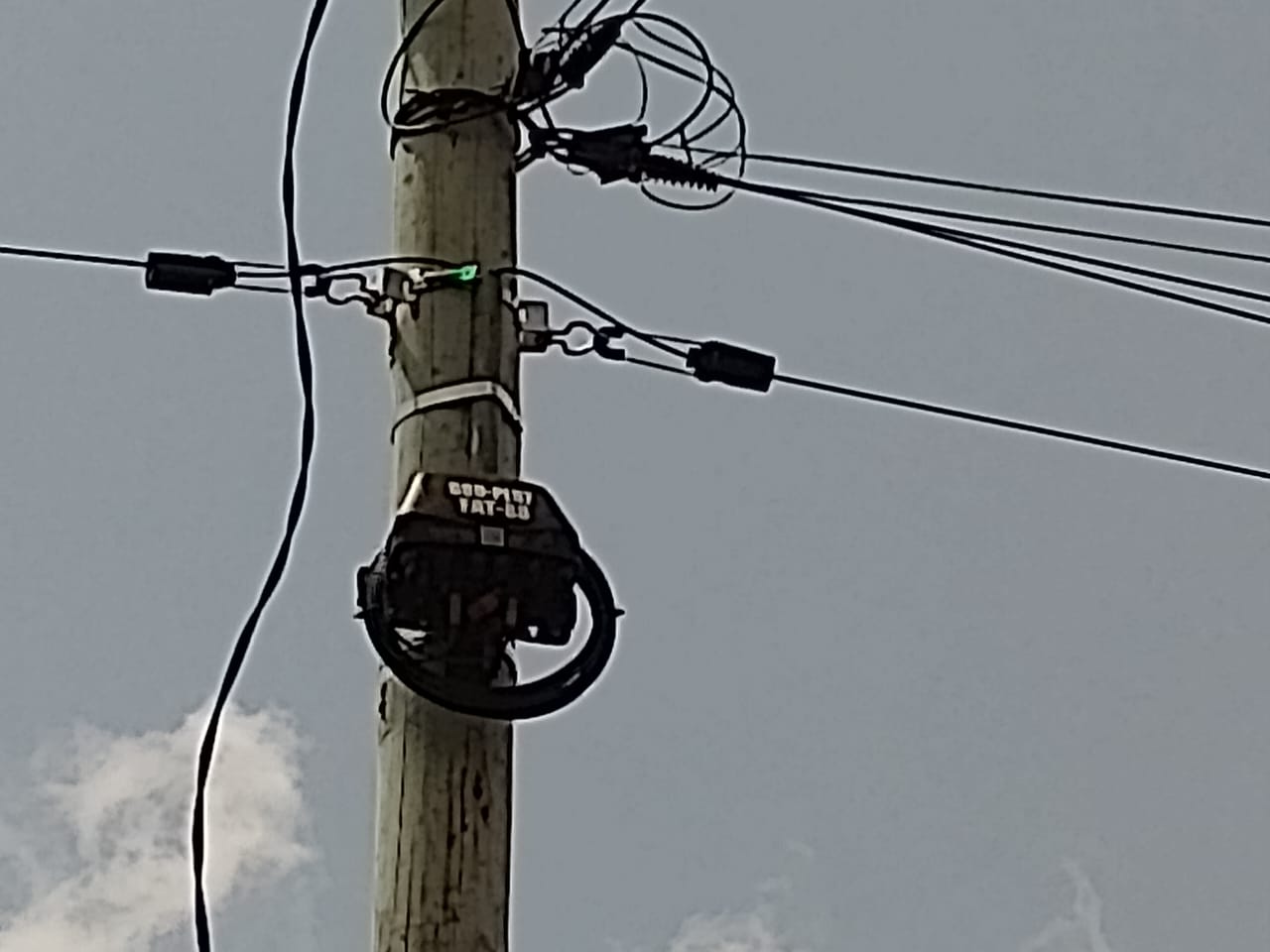 Fiber Pole Installation